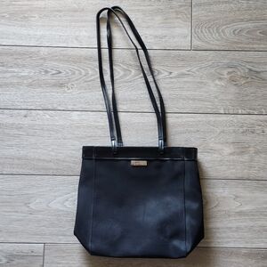 Black Nine West Purse - 9" Tall, 10" Across